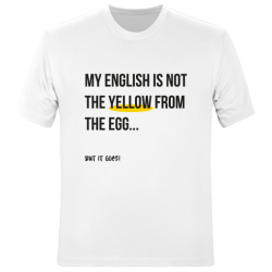 T-Shirt Heavy Motiv Yellow...