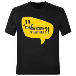 T-Shirt Heavy Motiv How Horny