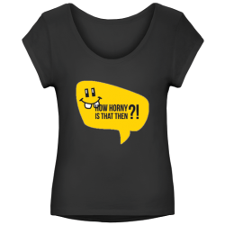 T-Shirt Motiv How Horny